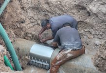Concluyó COMAPA reparación de fuga de agua en colonia Loma Linda