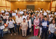 Graduó Gobierno de Carlos Peña Ortiz 130 nuevos agentes inmobiliarios