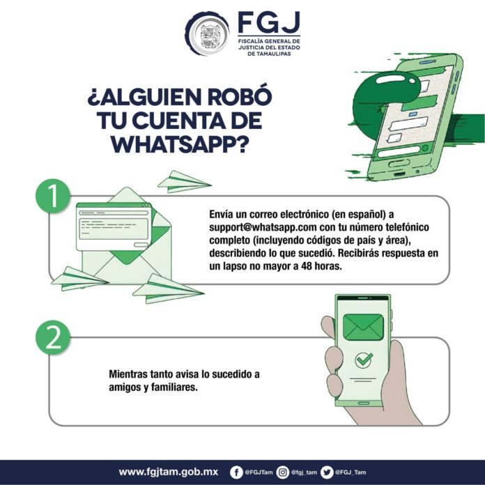 robos de cuentas de wattsapp