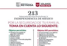 Despliegan autoridades operativo de seguridad por Fiestas Patrias