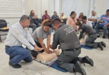 Personal de tres CEDES en Tamaulipas reciben capacitación de Protección Civil