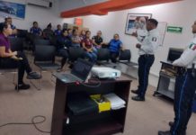 Guardia Estatal de Género concientiza a personal del sector industrial en Reynosa