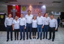 Asistió Carlos Peña Ortiz a toma de protesta de gremio sindical