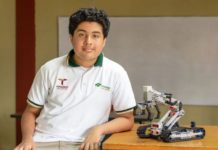 Gana estudiante primer lugar en Concurso Internacional de Robótica