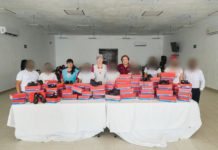 Agradece DIF Reynosa donación de zapatos a niños de Casa Hogar
