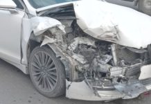 Accidente vial deja daños y caos en carretera Río Bravo-Reynosa