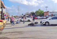 Accidente vial deja un lesionado y daños materiales