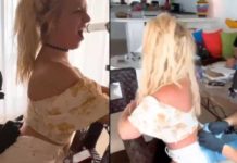 Britney Spears presume su nuevo tatuaje