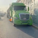 “Carambola” de unidades deja daños en carretera Río Bravo-Reynosa (2)