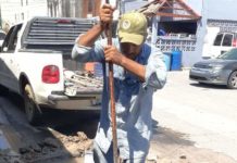 Solucionó COMAPA fugas de agua en diferentes sectores