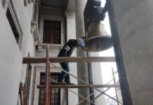 Preparan “Campana de Dolores” y otras áreas del palacio para “El Grito”.