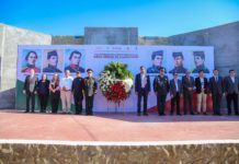 Conmemoraron Municipio y Autoridades Militares a Niños Héroes