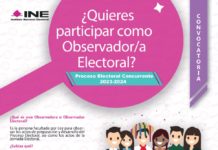 INE Distrito 08 invita a la población a participar como Observador/a Electoral