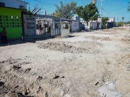 Supervisó Gobierno de Reynosa pavimentación hidráulica en Voluntad y Trabajo
