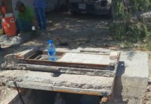 Realizan Municipio y COMAPA trabajos para mejorar suministro de agua en la Ramón Pérez y fracc. Los Ángeles