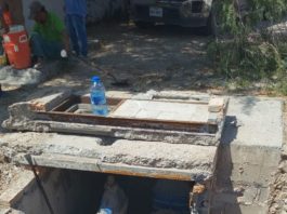 Realizan Municipio y COMAPA trabajos para mejorar suministro de agua en la Ramón Pérez y fracc. Los Ángeles