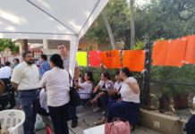Paro laboral de docentes indefinido, mantienen tomada la oficina del CREDE Tampico