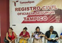 Aumenta el movimiento en la Segunda Oficialía del Registro Civil de Tampico, realizan 170 trámites al día