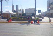 Embellecen la zona Centro con motivo del Grito de Independencia