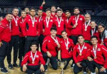 México gana medalla de bronce en Final Six Varonil NORCECA de Voleibol de Sala