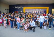 Vivieron más de 500 niños alegre matinée con Alcalde de Reynosa