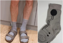 Crean calcetines inteligentes para ayudar a personas con demencia