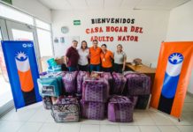 Agradece DIF Reynosa donación de cobertores