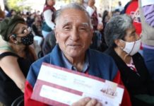 Viene pago por pensión AMLO
