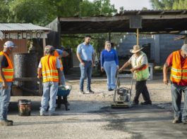 Siguen acciones de bacheo superficial y profundo en arterias de San Fernando