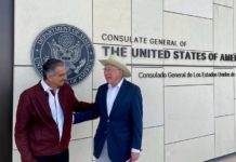 Américo y Ken Salazar fortalecen coordinación entre Tamaulipas y EU