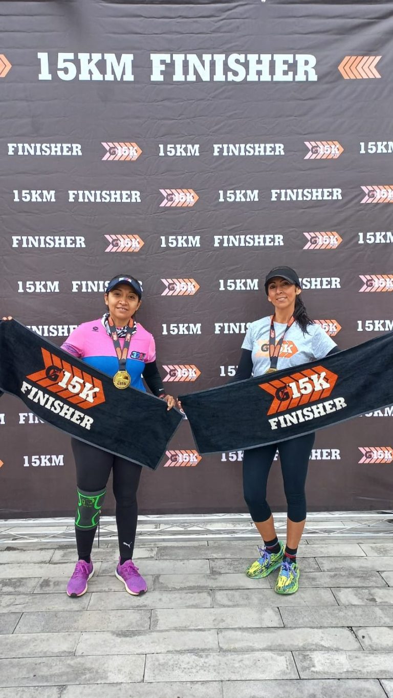 Mujeres de la SSPT participan en carrera G15K 2023