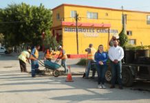 Alcaldesa Maybella Ramírez, realizó actividades de bacheo superficial y profundo en amplios sectores de San Fernando