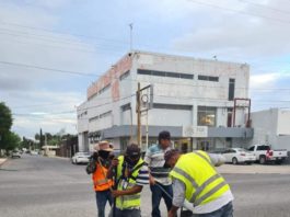 Aplican programa de bacheo en calles de la Zona Centro y de la colonia Plan de Guadalupe