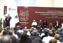 Reitera Gobierno de Tamaulipas respeto y mejores condiciones laborales a las y los trabajadores del Estado