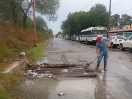 Efectúa Gobierno de Reynosa mantenimiento en pasos naturales de agua