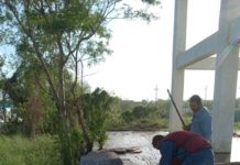 Reparó COMAPA fuga de agua potable en tanque de Riveras del Carmen