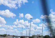 Chocan unidades y dejan daños en carretera Reynosa-Río Bravo