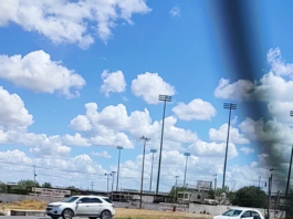 Chocan unidades y dejan daños en carretera Reynosa-Río Bravo