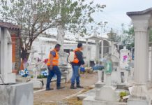 Exhortan a los ciudadanos mantener limpios los Panteones Municipales