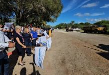 Maybella Ramírez, pone en marcha pavimentación en colonia Paso Real