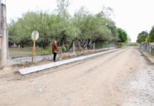 Construyen guarniciones para habitantes del poblado Villanueva Camargo