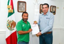 Entregan apoyo a Arbitro de la Comisión Nacional de la Federación Mexicana de Voleibol