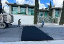 Mantiene Gobierno de Reynosa acciones de limpieza y bacheo de vialidades principales