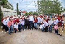 Recorrió Carlos Peña Ortiz colonia Alianza Social para apoyar a familias