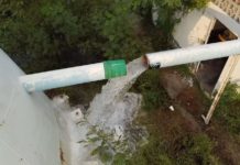 Da COMAPA mantenimiento y limpieza a tanque de Rincón de las Flores