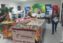 Jurisdicción Sanitaria No. II realizó una exposición de productos nutritivos