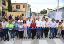 Inaugura Chucho Nader Obra de Pavimentación en la Colonia Nuevo Progreso