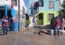 Restauró COMAPA líneas de conducción de agua en varios sectores