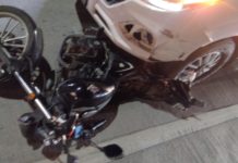 Diez accidentes de motociclistas en 12 horas