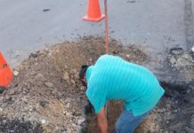 Resolvió COMAPA fugas de agua potable en Villa Florida sector B
